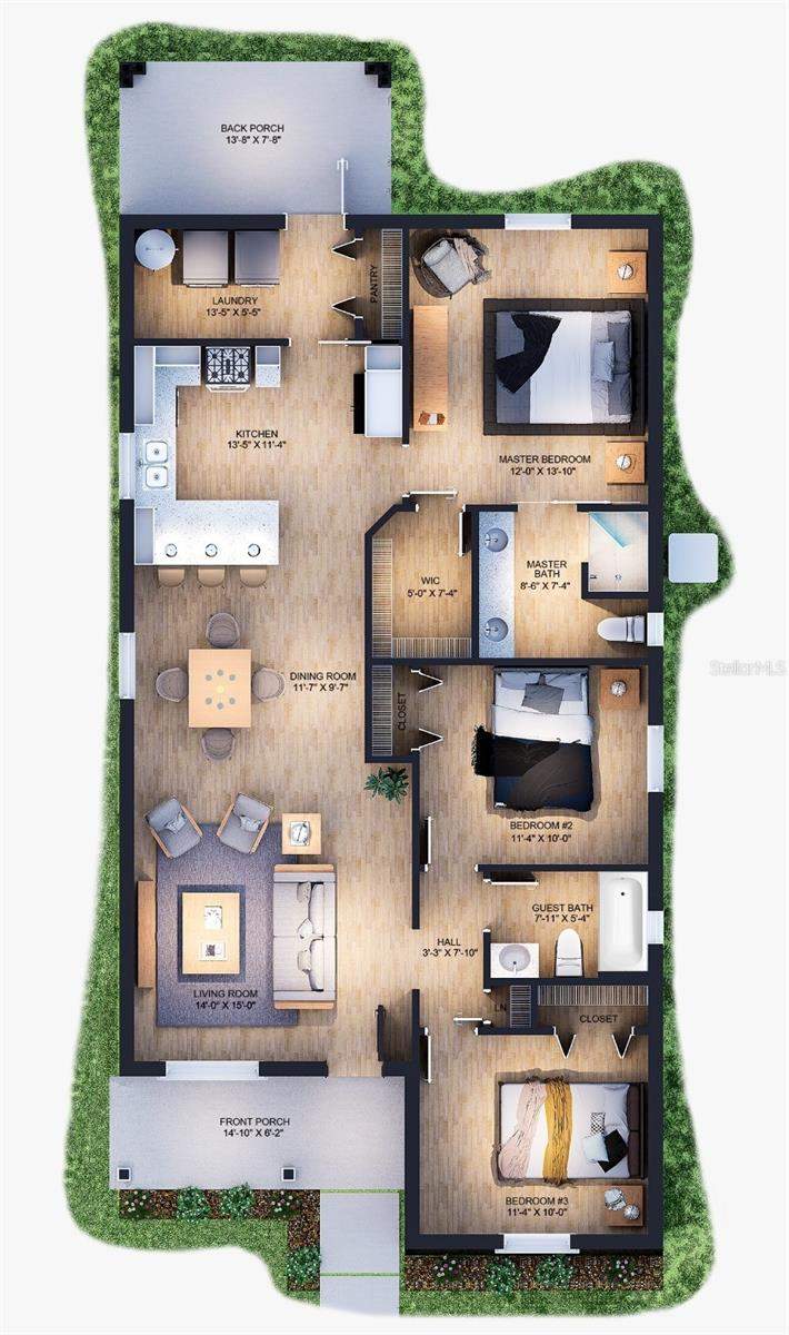 3 bedroom Single Family Residence at 409 Rainey Boulevard, Wauchula Hills Subdivision, Wauchula — photo 3