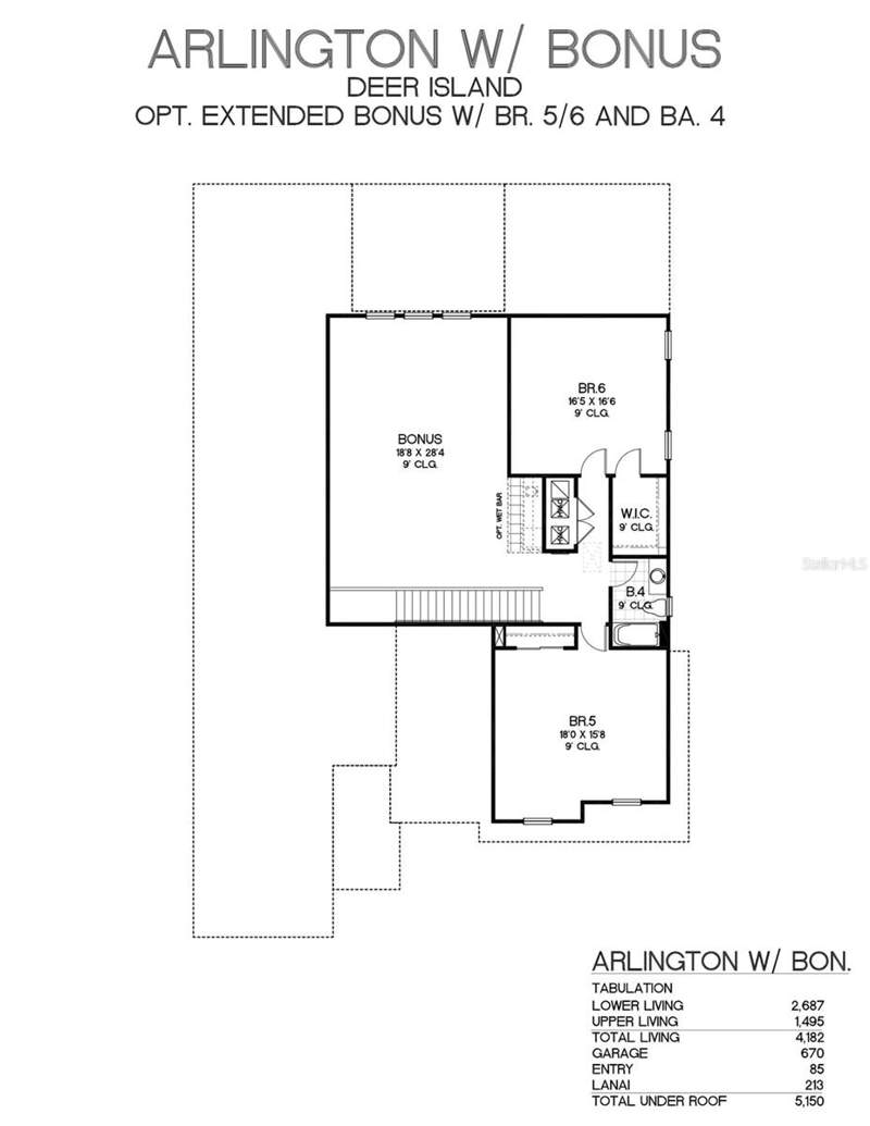 6 bedroom Single Family Residence at 17465 SUNSET PRAIRIE DRIVE, HAMLIN MEADOWS AT HAMLIN, WINTER GARDEN — photo 2