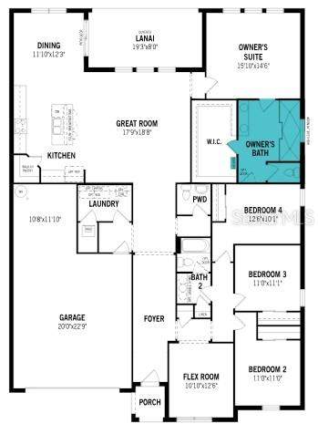 4 bedroom Single Family Residence at 2814 Sweet Acacia Drive, Waterbrooke Phase 6, Clermont — photo 2