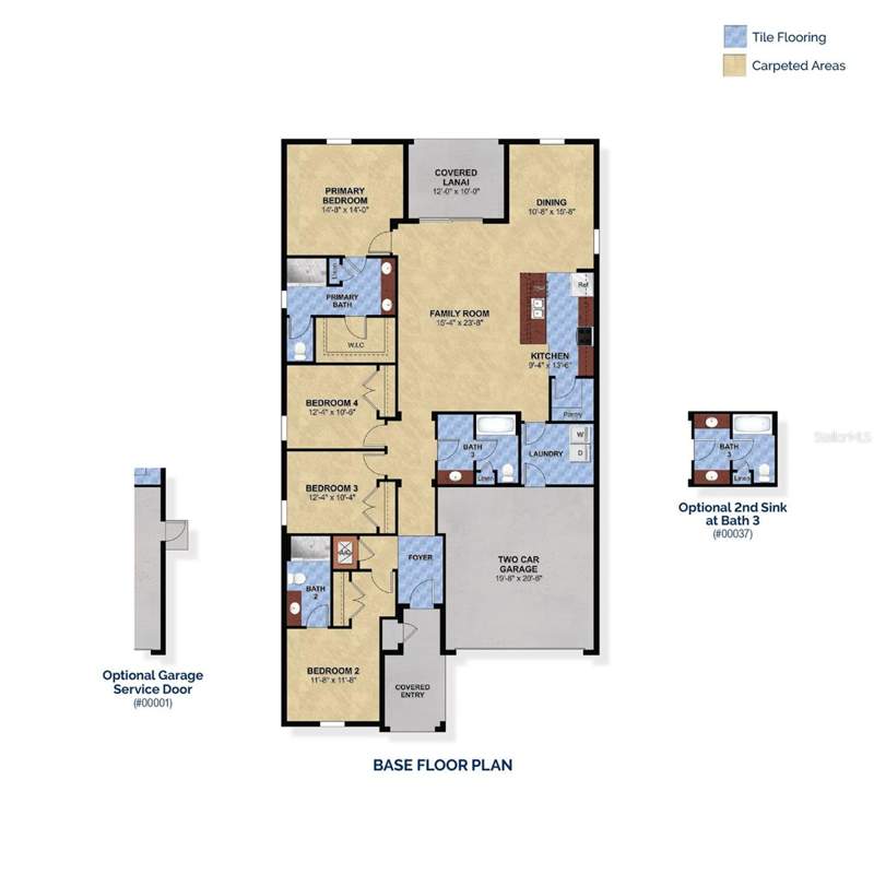 4 bedroom Single Family Residence at 1930 STEELERS WAY, TRINITY PLACE PH 2, ST CLOUD — photo 2