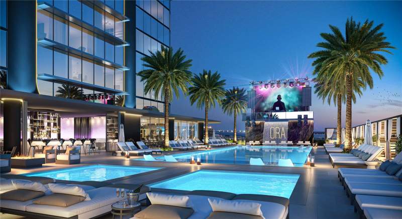 2 bedroom Condo - Hotel at 1101 E Jackson Street #2818, Hotel Ora + Private Residences, Tampa — photo 2