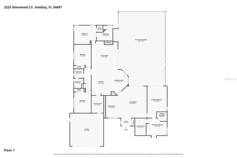 4 bedroom Single Family Residence at 3225 Glenwood Circle, Glenwood Gulf Trace, Holiday — photo 4