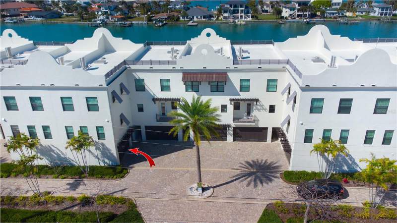4 bedroom Townhouse at 158 BRIGHTWATER DRIVE #1, BRIGHTWATER BLUE TWNHMS, CLEARWATER BEACH — photo 3