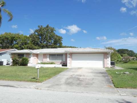 7207 Ashwood Drive, waterfront for sale in Port Richey