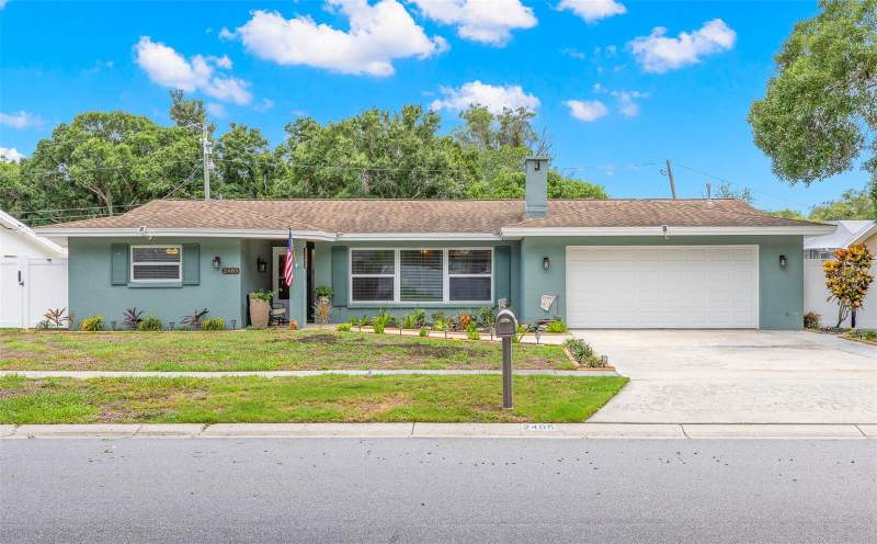 3 bedroom Single Family Residence at 2405 SUMMERLIN DRIVE, MORNINGSIDE ESTATES UNIT 6B, CLEARWATER — photo 1