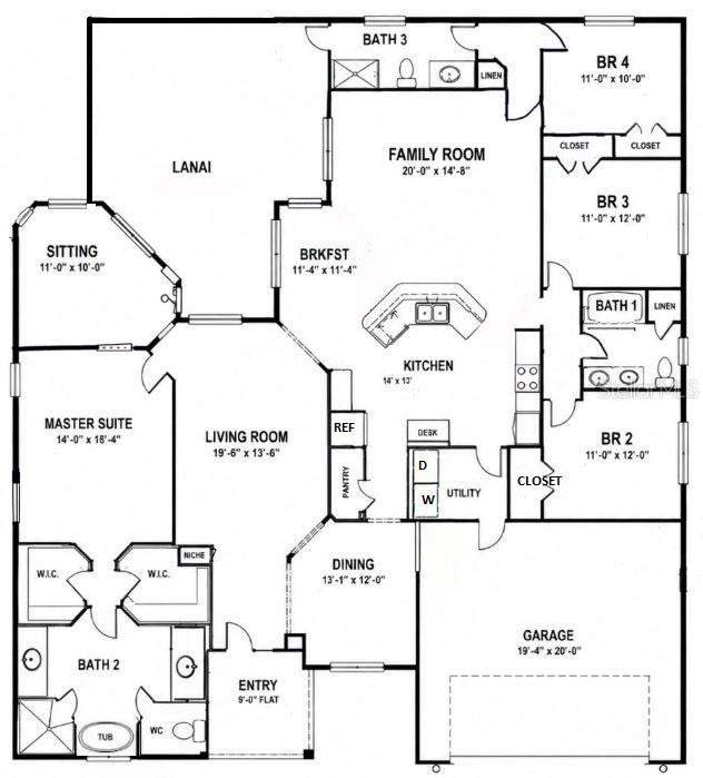 4 bedroom Single Family Residence at 2660 Ledgemont Court, Clermont Somerset Estates, Clermont — photo 4