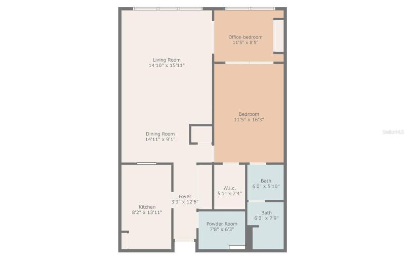 1 bedroom Condominium at 100 Bluff View Drive #211C, Harbour Club Condo 3, Belleair Bluffs — photo 3