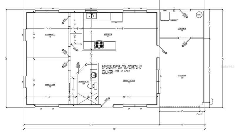 2 bedroom Single Family Residence at 2240 NW 55th Terrace, West Park Add 2, Gainesville — photo 1