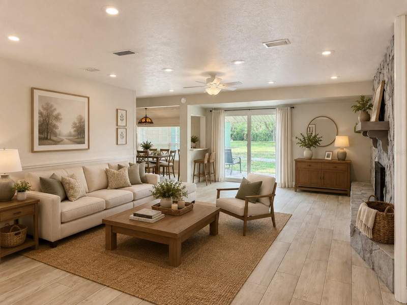4 bedroom Single Family Residence at 9628 Davis Road, Hampton Oaks, Tampa — photo 4