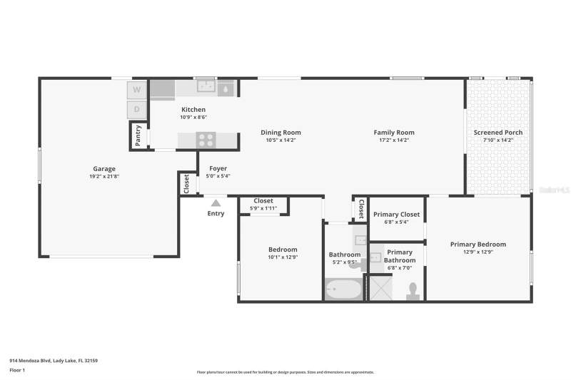 2 bedroom Villa at 914 Mendoza Boulevard, Lady Lake Orange Blossom Gardens Hacienda Villas, Lady Lake — photo 5