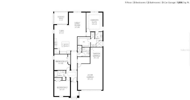 3 bedroom Single Family Residence at 5378 Marshelder Street, Crossroads At Kelly Park, Apopka — photo 2