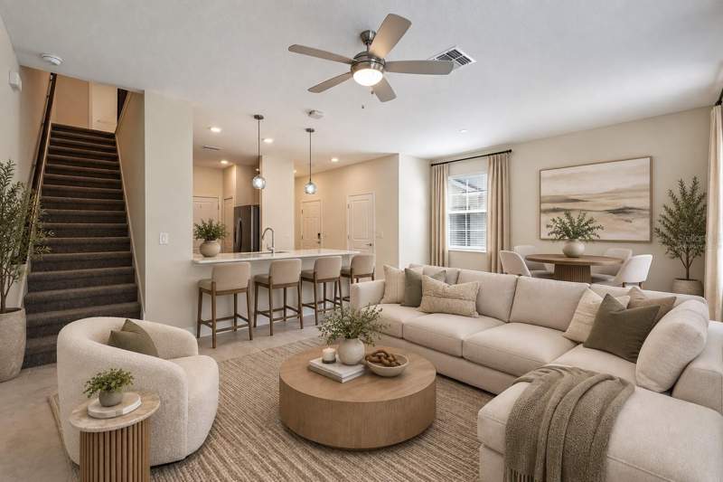3 bedroom Townhouse at 12432 Turtle Grass Drive, Sawgrass Plantation Phase 1D-3, Orlando — photo 4