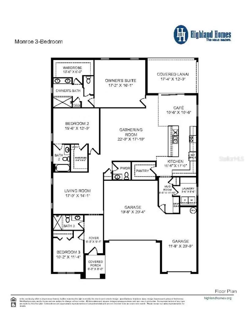 3 bedroom Single Family Residence at 798 Cypress Creek Run, The Crossings Ph 2, St Cloud — photo 3