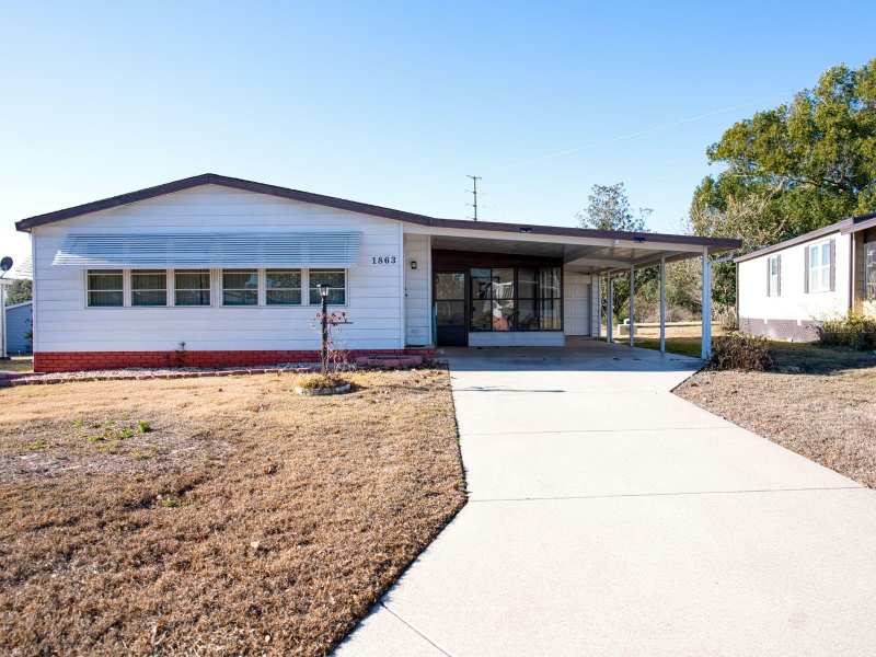 2 bedroom Manufactured Home at 1863 W Schwartz Boulevard, Lady Lake Orange Blossom Gardens Unit 08, Lady Lake — photo 1