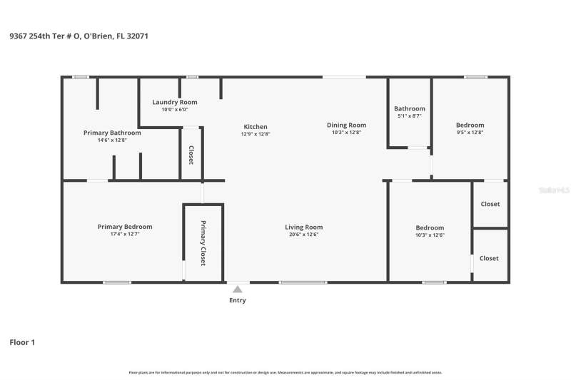 3 bedroom Manufactured Home at 9367 254th Terrace, Oak Hill Farms, O'Brien — photo 2