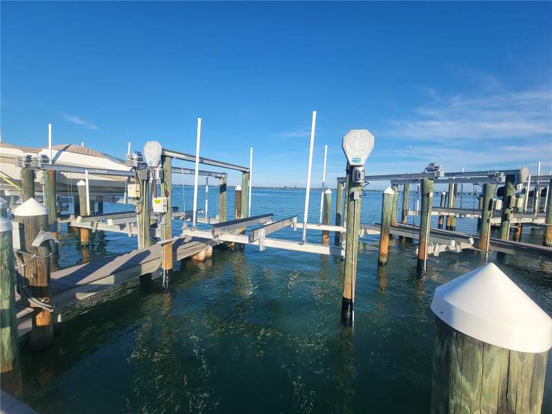 bedroom Dock-Rackominium at 6040 Boca Grande Causeway Slip #Slip 8, Boca Grande North Marina Condo, Boca Grande — photo 4