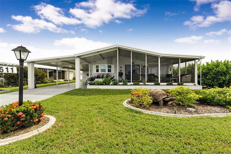 2 bedroom Manufactured Home at 511 El Prado, La Casa Mhp Co-Op, North Port — photo 1