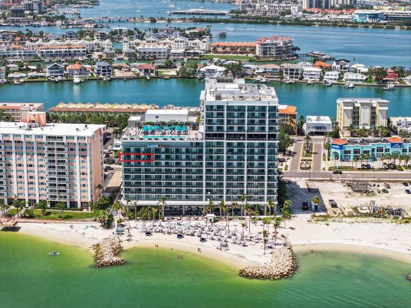 2 bedroom Condo - Hotel at 691 S Gulfview Boulevard #815, Enchantment Clearwater Beach Hotel Condominium, Clearwater Beach — photo 1