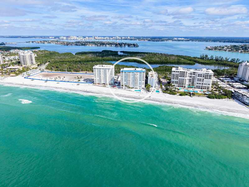 2 bedroom Condominium at 1750 Benjamin Franklin Drive #9F, Key Tower South, Sarasota — photo 1