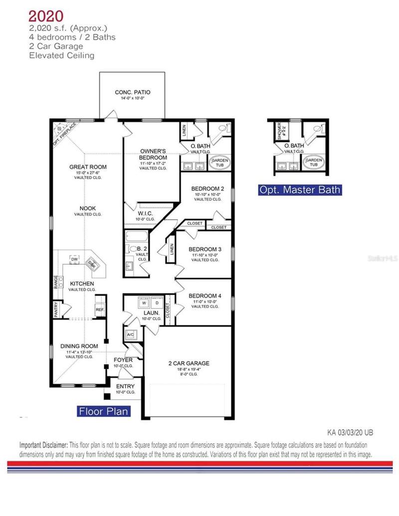 4 bedroom Single Family Residence at 4392 SW 92nd Place Road, Ocala Crossings South, Ocala — photo 2