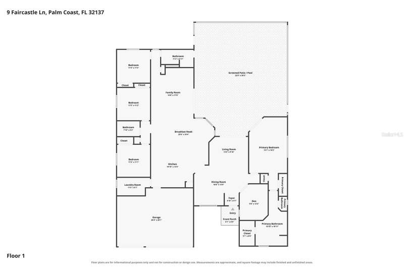 4 bedroom Single Family Residence at 9 Faircastle Lane, Palm Coast Sec 09, Palm Coast — photo 5