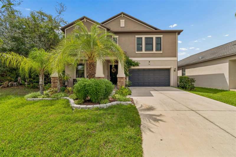 5 bedroom Single Family Residence at 11002 Little Blue Heron Drive, Oaks At Shady Creek Ph 1, Riverview — photo 1