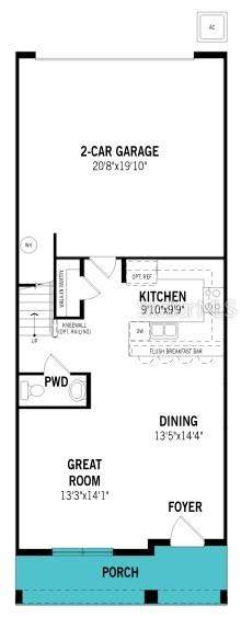 3 bedroom Townhouse at 160 Rainwood Street, Rainwood, Groveland — photo 2