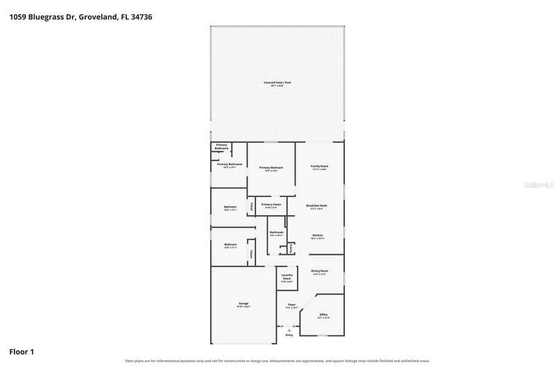 3 bedroom Single Family Residence at 1059 Bluegrass Drive, Lexington Village Ph 01, Groveland — photo 4