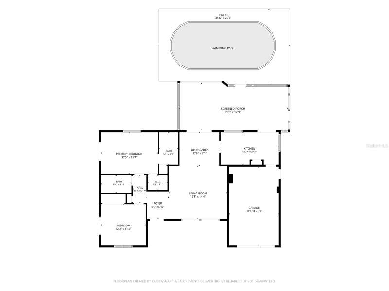 2 bedroom Single Family Residence at 1360 N Old Mill Drive, Deltona Lakes Unit 08, Deltona — photo 3