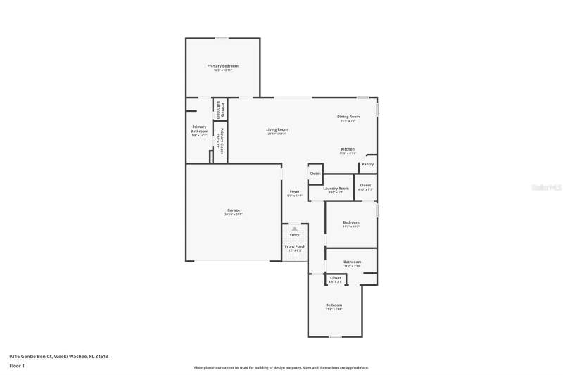 3 bedroom Single Family Residence at 9316 Gentle Ben Court, Glen Lakes Ph 1, Weeki Wachee — photo 5