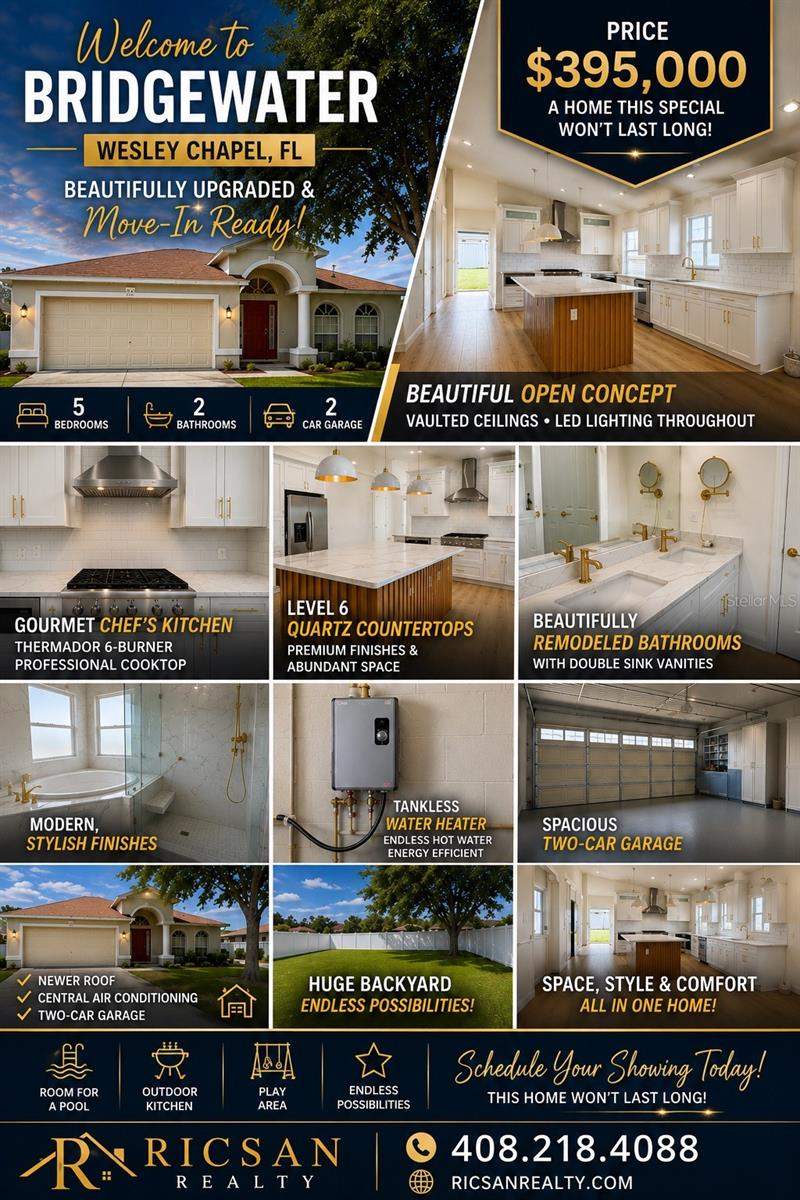 5 bedroom Single Family Residence at 7341 Pulteney Drive, Bridgewater Ph 04, Wesley Chapel — photo 5