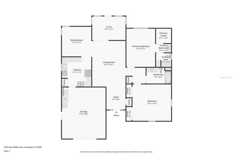 2 bedroom Single Family Residence at 1507 New Abbey Avenue, Scottish Highlands Condo Ph O, Leesburg — photo 3