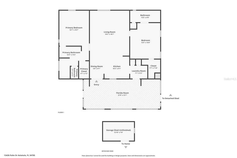 2 bedroom Manufactured Home at 13426 Palm Drive, East Lake Harris Estates, Astatula — photo 4