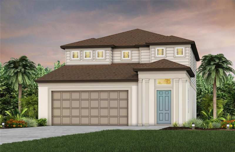 4 bedroom Single Family Residence at 9736 Crescent Moon Drive, Spencer Glen South, Riverview — photo 1