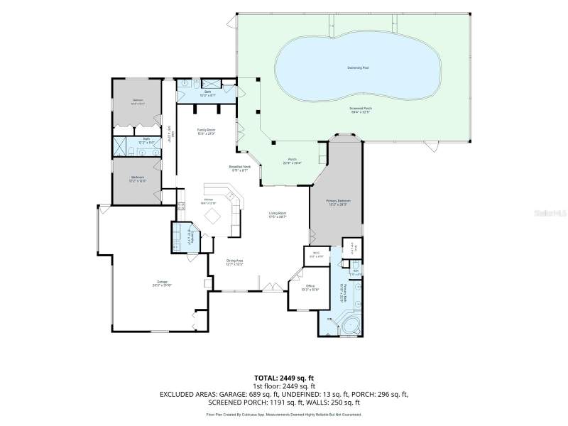 3 bedroom Single Family Residence at 5 Zinnias Court, Sugarmill Woods Oak Village, Homosassa — photo 4