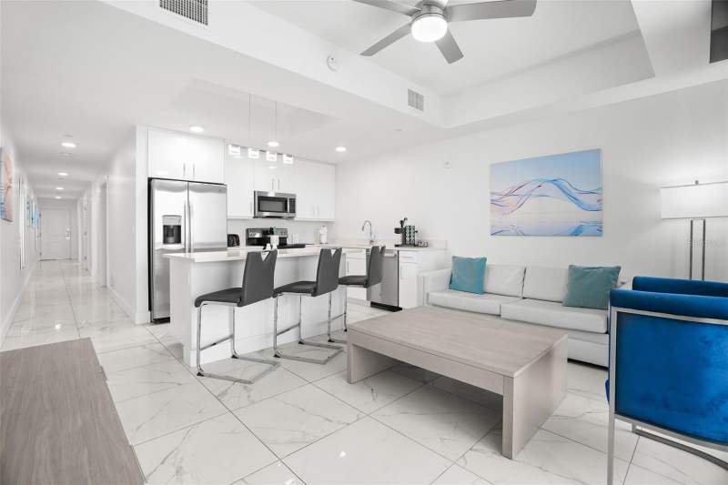 2 bedroom Condo - Hotel at 11500 GULF BOULEVARD #603, OCEAN CLUB TREASURE ISLAND A RESORT CONDO, TREASURE ISLAND — photo 4