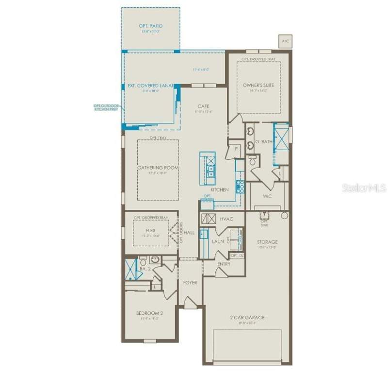 2 bedroom Single Family Residence at 6812 WILLOW BANK DRIVE, DEL WEBB LAKEHAVEN, CLERMONT — photo 2