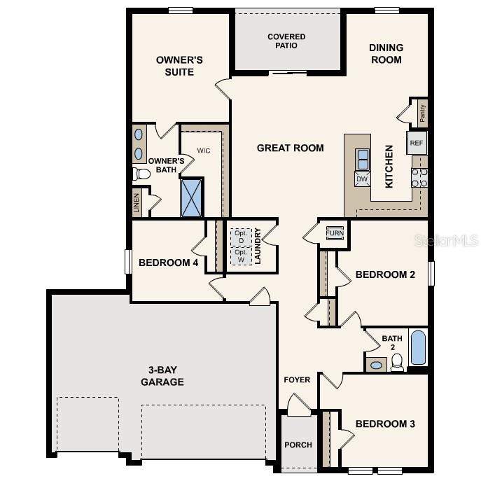 4 bedroom Single Family Residence at 16391 Courlan Road, Royal Highlands Unit 8, Weeki Wachee — photo 4
