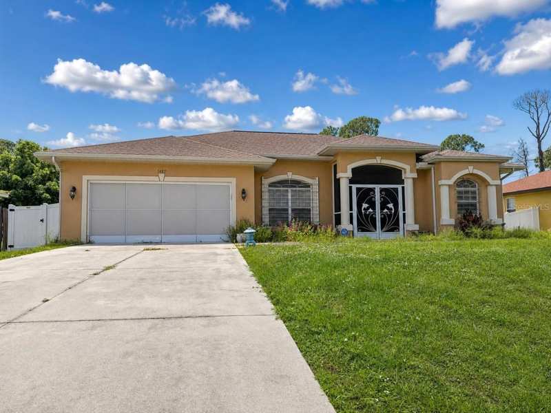 3 bedroom Single Family Residence at 1487 Evangelina Lane, Port Charlotte Sub 08, North Port — photo 1