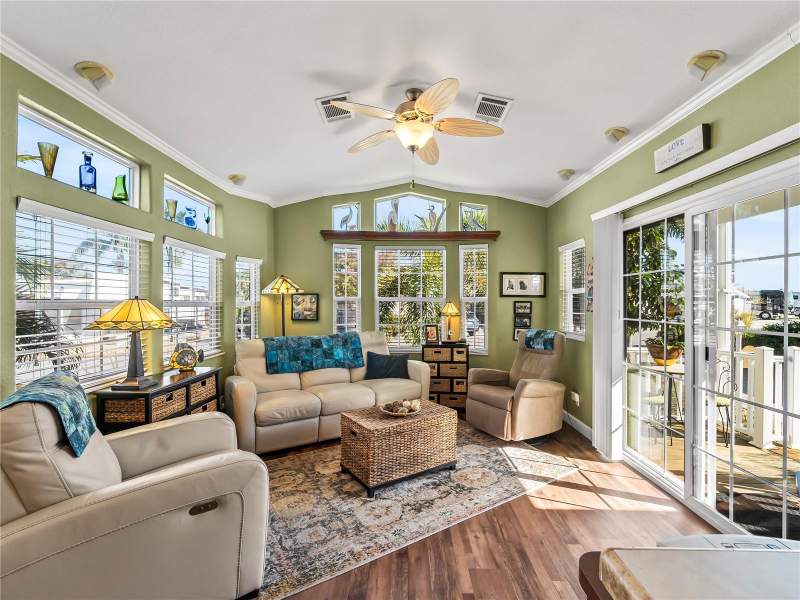1 bedroom Manufactured Home at 6800 Golf Course Boulevard #P12, Waters Edge Cooperative, Punta Gorda — photo 3