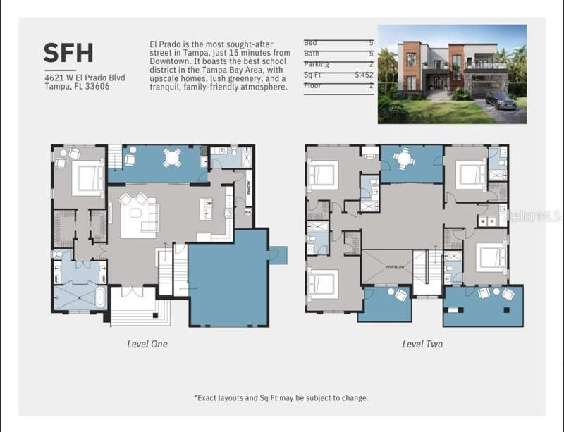5 bedroom Single Family Residence at 4621 W El Prado Boulevard, Bel Mar Unit 2, Tampa — photo 4