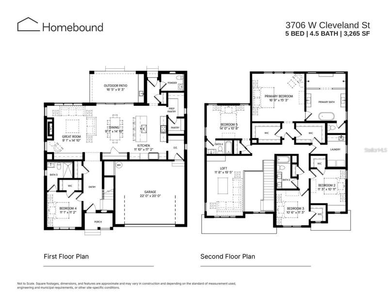5 bedroom Single Family Residence at 3706 W Cleveland Street, 3MA | Bon Air, Tampa — photo 2