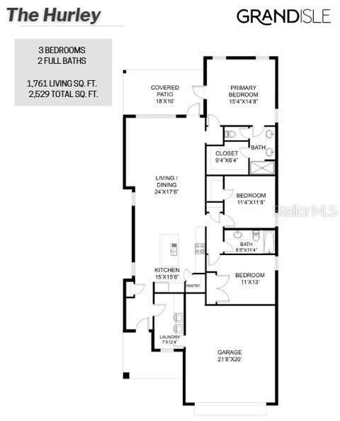 3 bedroom Single Family Residence at 3780 Watercliff Circle, Grand Isle, Grand Island — photo 3