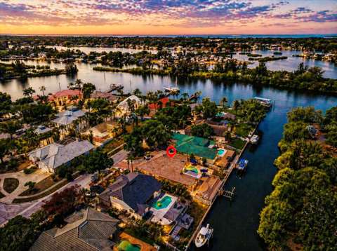 1114 Marina Drive, waterfront for sale in Tarpon Springs