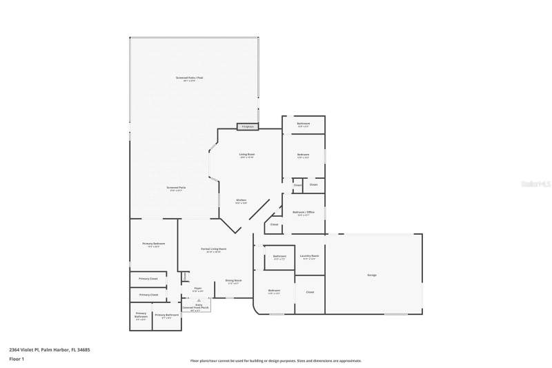 4 bedroom Single Family Residence at 2364 Violet Pl, Tarpon Woods Third Add, Palm Harbor — photo 5