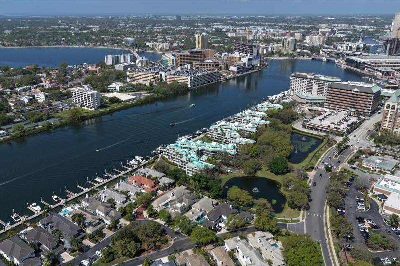 bedroom Dock-Rackominium at 0 Seddon Cove Way #19, Harbor Island Marina Ph 1, Tampa — photo 3