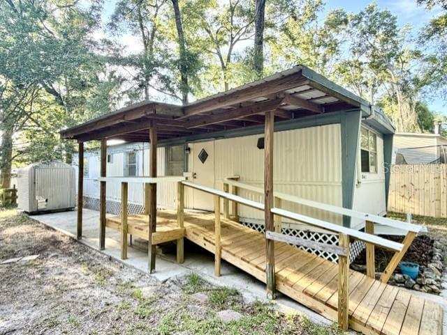 2 bedroom Mobile Home at 18400 NW 233rd Terrace, S C Moore Add Mrs S C Moore Estate, High Springs — photo 1