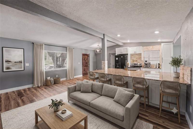4 bedroom Single Family Residence at 217 GARDEN CIRCLE, EAGLES NEST GARDENS ESTATES, BELLEAIR — photo 5