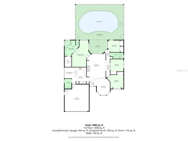 4 bedroom Single Family Residence at 1635 N Marlborough Loop, Meadowcrest Single Family Add 03, Crystal River — photo 3