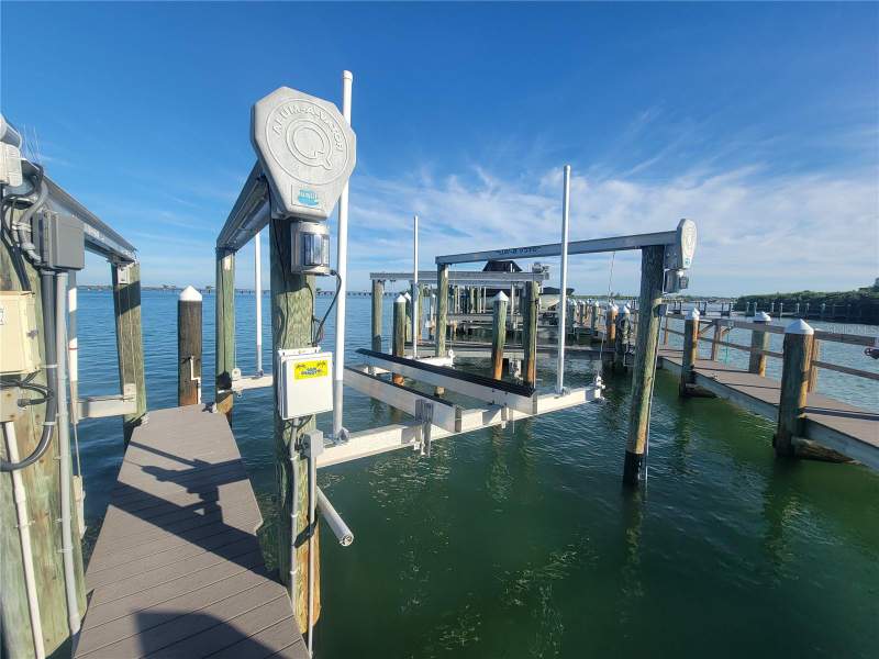 bedroom Dock-Rackominium at 6040 Boca Grande Causeway Slip #Slip 8, Boca Grande North Marina Condo, Boca Grande — photo 3